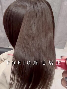 カット+TOKIO縮毛矯正【中野美容室/髪質改善】