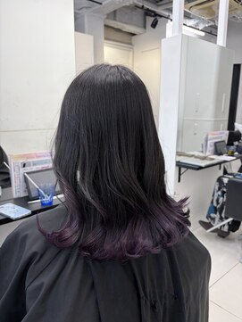 アライブ ハラジュク(ALIVE harajuku) ブリーチインナーバレイヤージュグラデーションカラー夕貴