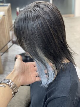 ルオーブ(L'aube) 水色インナーカラー