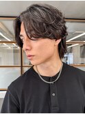 外国人風◎20代フェザーパーマ×ニュアンス暗髪