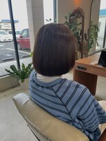 エニー(ENNY)&nbsp;丸みボブ　暗髪