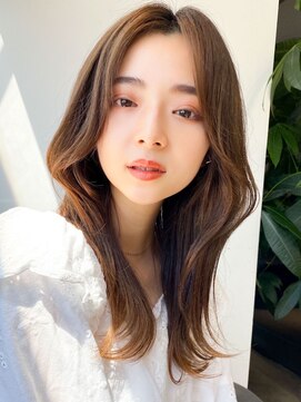 アース 天満橋店(HAIR & MAKE EARTH) 冬の韓国ヨシンモリレイヤー◎大人美人ウルフ