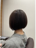 前下がりボブ