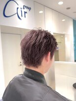 エアー 銀座タワー(AIR)&nbsp;刈り上げハイトーンピンクスパイキーショート