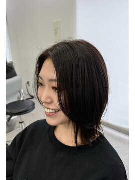 アルテヘアー(arte HAIR) 【arteHAIR】レイヤーボブ/ダークブラウン