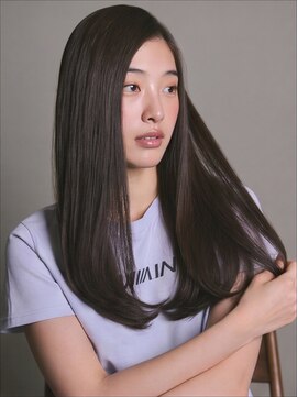 キヴィ(kivi) 艶さらストレートロング 自然な縮毛矯正×美髪ケア