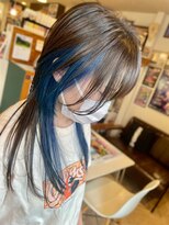 ヘア メイク ココ(hair make coco)&nbsp;ウルフとブルー。。♪
