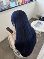 コル マーノ 西金沢(COL MANO)&nbsp;【咲style】透明感爆上がり！ネイビーブルー