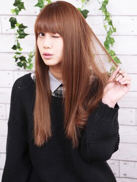 美容室チック 大島店(chic) ツヤが決めてのピュアストレートが好印象☆【大島】