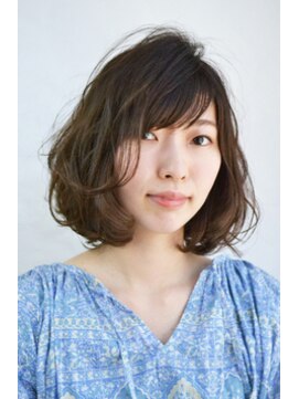 ティーラック(T:Luck) 人気のボブルフでナチュラルカール[下北沢/髪質改善/縮毛矯正]