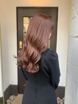 アルコイリスバイドールヘアー(ARCOIRIS by Dollhair) ダークアッシュストカール暖色系カラーグラボブ都島髪質改善大阪