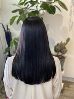 ツムグ 代官山店(TUMUGU)&nbsp;トリートメントストレートツヤツヤ髪艶カラーショコラベージュ