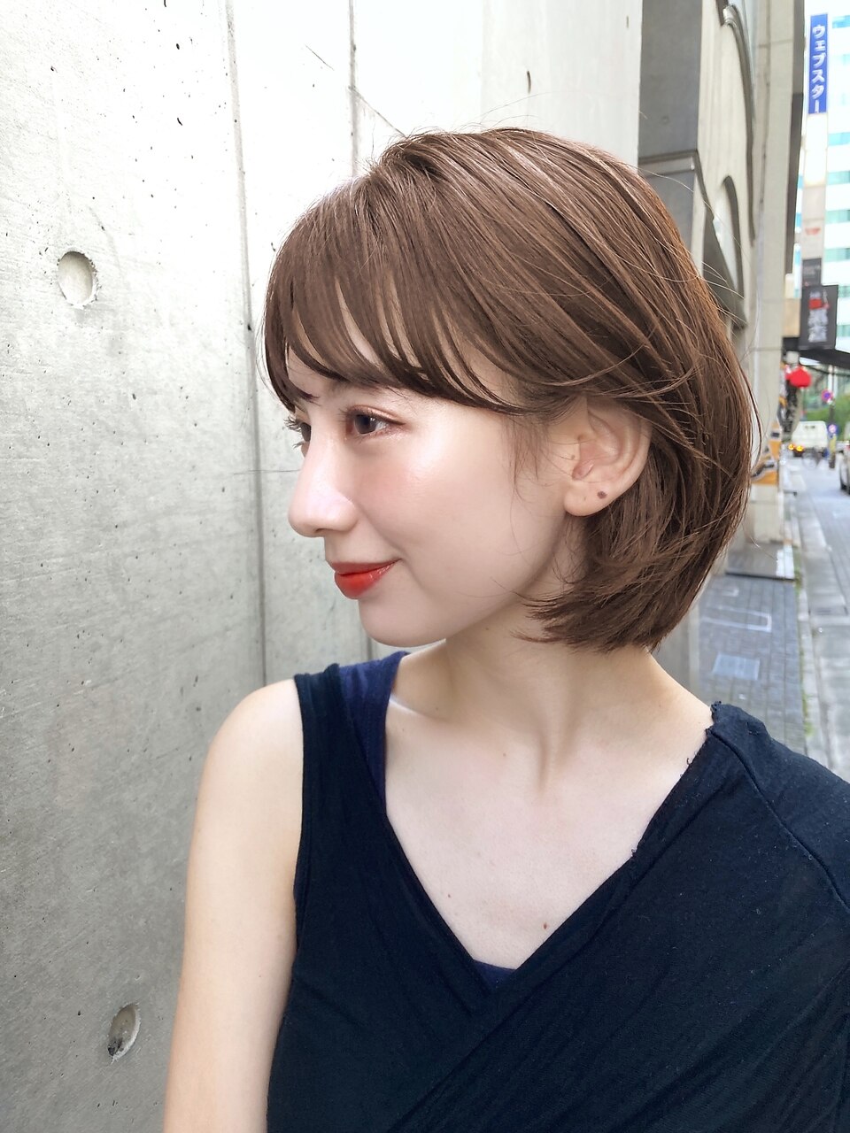 ひし形丸みボブ2021なっ：L128387679｜エマ ギンザ(EMMA GINZA
