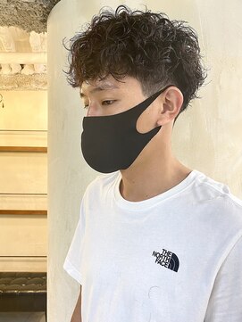 アリスバイアフロート 自由が丘(ALICe by AFLOAT) 無造作スパイラル 刈り上げマッシュ