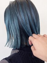 イデア(idea)&nbsp;【切りっぱなしボブ×コバルトブルー】