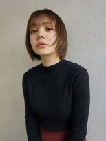 ブゾン(buZon)&nbsp;【buZonブゾン】顔まわりレイヤー　ナチュラルボブ