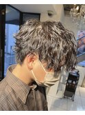 ツイストスパイラルパーマツイストパーマショートスタイルメンズ