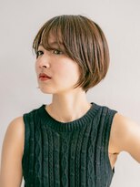 ベンジー 蔵前店(benji)&nbsp;襟足スッキリショートで大人の雰囲気　3