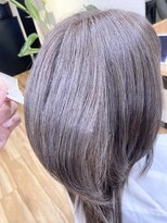 ソーコ 南浦和(SOCO.)&nbsp;白髪を明るくお洒落に染める専門店　50代ゲスト様