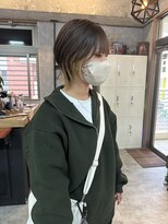 シールドヘアー 沖縄 新都心(C'LD Hair)&nbsp;【C’LD 】ウルフショート/ウルフカット/ショートウルフ/カット