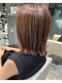 【透明感】白髪染めでも明るくできます!