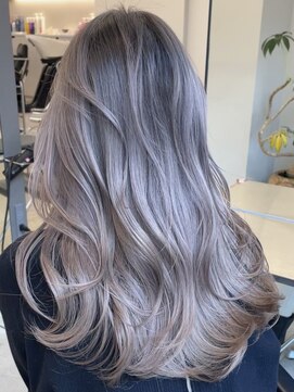 スティロ(stylo) ハイライトカラーグレージュベージュケアブリーチダブルカラー