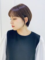 アイスバーグ(eyesburg)&nbsp;20代30代40代艶髪ショートボブ前髪顔周り小顔カットオリーブ