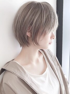 セイドット リー(Say. Ree) Say.ree アースカラーショートボブ くびれショート 顔まわ 原宿