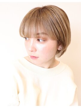 アイ(I.) 【 I. 】30代からのナチュラル前下がりショートボブ 川口