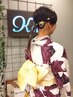 ペア割り浴衣着付けヘアセット