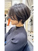 40代/50代/絶壁解消・前下がり・ショートボブ【浅野】