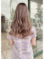 イーエス(E.S)&nbsp;ブリーチ1回　ピンクグレージュ