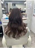 ウェーブ巻き