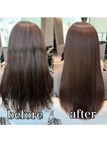 ルミス 銀座(Lumis) ストレートスタイル/艶髪/髪質改善/縮毛矯正/銀座/東銀座