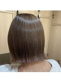 切りっぱなしボブ