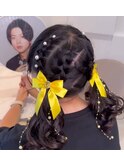 ライブヘアセット♪