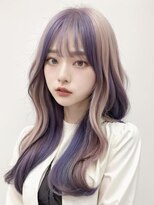 ティアム 渋谷店(Tiam shibuya) イメチェン/ニュアンスカラー/フルバング/似合わせカット