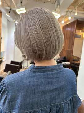 ハーツ(Heart's) ◇大人可愛い20代30代40代50代前下がりショートボブ丸みショート