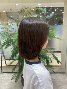 タヤ アルカキット錦糸町店(TAYA) 伸ばしかけ前髪のスタイリング