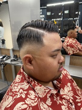 リレーションメンズヘアー(RELATION MEN'S HAIR) 刈り上げマッシュベリーショートメンズアップバングおしゃれ坊主