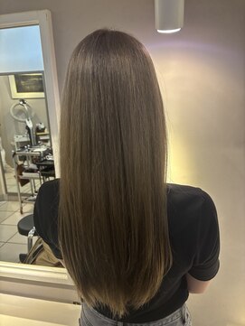 モップス 富岡店(MOPS) グレージュヘア♪