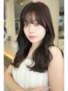 エアー 銀座(air) ロングレイヤー/韓国風/髪質改善/ヨシンモリ
