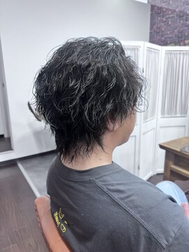 ヘアルーム ウキ ツイストパーマ
