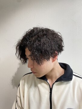 メンズ ツイストスパイラルパーマ