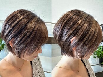 スガミ(SUGAMI)の写真/年齢による顔周りの変化をカバー。骨格理論に基づくカットで、小顔見せ効果と上品な華やかさを両立します