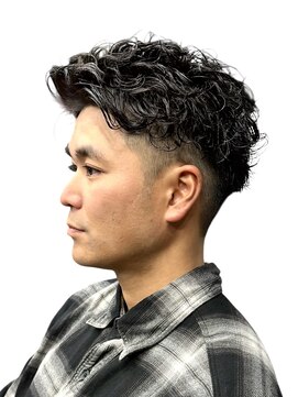 サン 福井工大前店(SUN) メンズパーマ/ニュアンス/フェザー/フェード/眉毛/バーバー