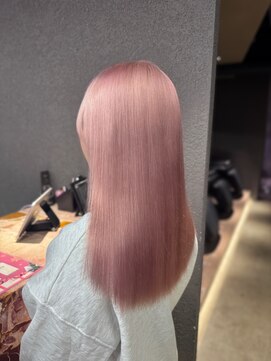 エン 栄店(enne) 大人ガーリー/ダークアッシュ/ミディアムレイヤーカット/栄