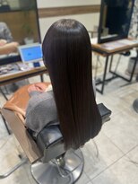 ケンジ 南林間(KENJE)&nbsp;髪質改善×艶髪×ブラウンカラー【南林間】