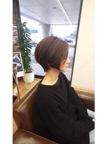 ラミール クオリティオブライフ(lamiell Quality of life)&nbsp;くびれショート/ハンサムショート/白髪ぼかし/ハイブライト