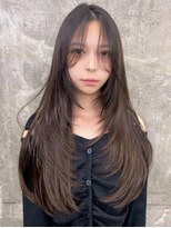 キング 心斎橋店(K!ng)&nbsp;縮毛矯正髪質改善レイヤーカットトリートメントダブルカラー